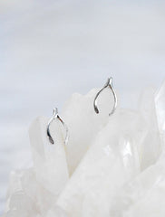 wishbone earrings